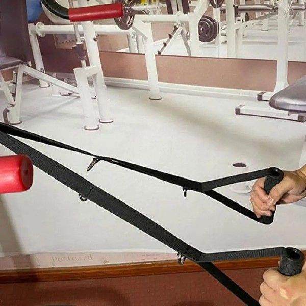 1 Pair Chest Expander with Hooks Strong Load Bearing Figure