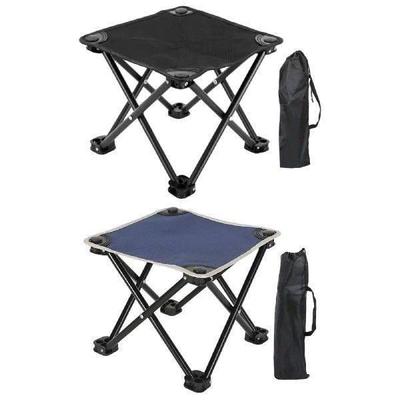 Camping Stool Sturdy Ultralight Foldable Footstool for Park