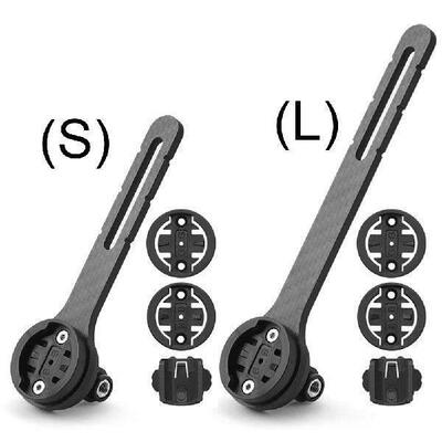 Carbon Fiber Bicycle Computer Holder Road Bike Speedometer