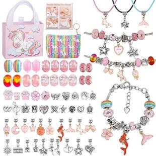 for Kids Girls Diy Jewelry Kit Necklace Making Bracelet