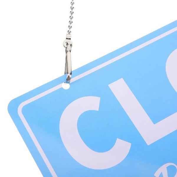 Rewritable Business Hours Sign Thick Design Sun Resistant