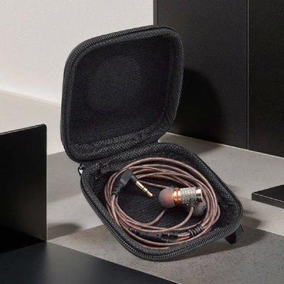 Universal KZ Earphones Storage Bag Wired Headphones PU