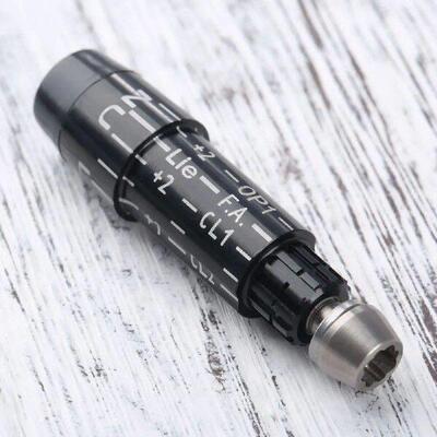 Black Golf Club Shafts Adapter Sleeve Replacement Tip Size