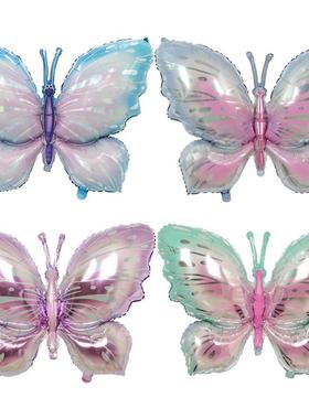 Large Butterfly Aluminum Foil Balloons Butterfly Helium Air