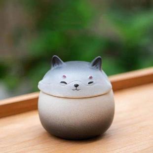 Inu Sealed Storage Creative Jar Shiba Tea Travel Porcelain