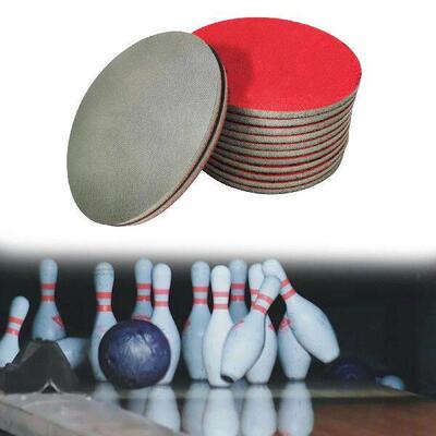 12/24 Pieces Bowling Sanding Pads Resurfacing Polishing Kit