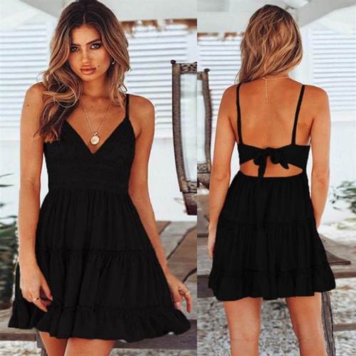 Fashion summer clothes women dresses lady casual sexy dress