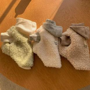 Fashion Medium legged and Small Design Coat Hat with Two Pet