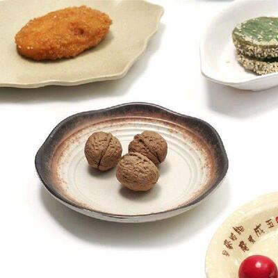 Plastic Snack Tray with Handle, Cafeteria Restaurant