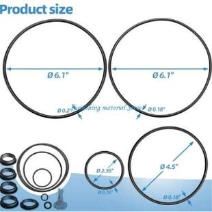 Y5GD Sand Filter Pumps Gasket Repair Set For Leak