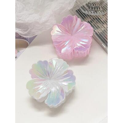 Flower Hair Clips Cute Hair Clip , Big Claw Clip Strong Hold