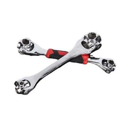 1pcs 52 In 1 Universal Ratchet 360 Degree Multipurpose Hand