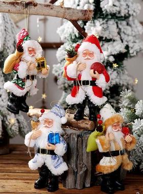 Santa Claus Figurine Stand Tabletop Decor Christmas Ornament