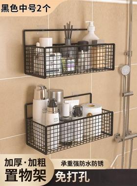 Bathroom shelf.Wallmount Multilay storage shelves punch-free