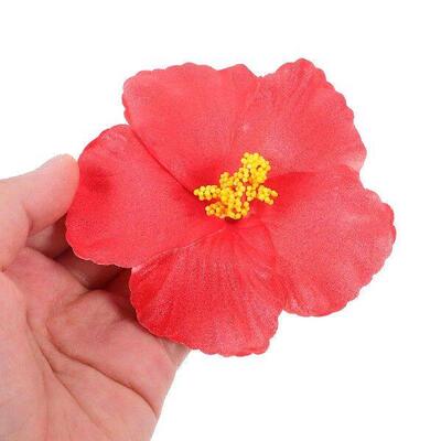 10 Pcs Artificial Flowers Decoration Tropical Hawaiian Faux
