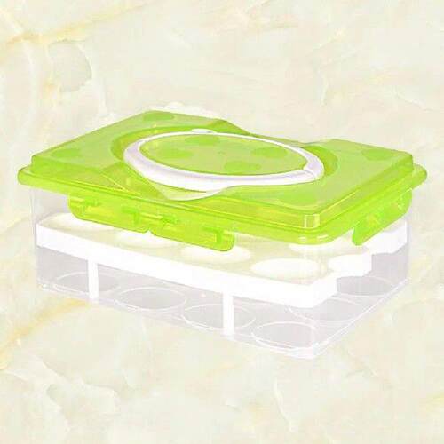 Egg Storage Box Double-layer Egg Storage Box Storage Box