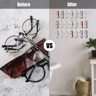 5 Pack Eyeglasses Holder Hanging Eyewear Display Rack