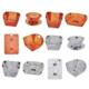 2PCS Grade Outdoor Folding Food Lightweight Tableware