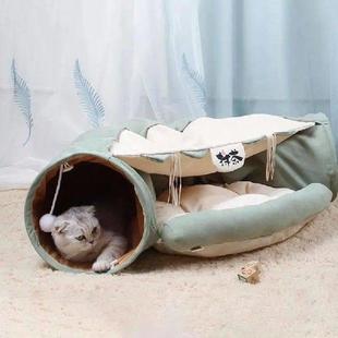 Soft Bed With Foldable Toys Cat Pet Tunnel