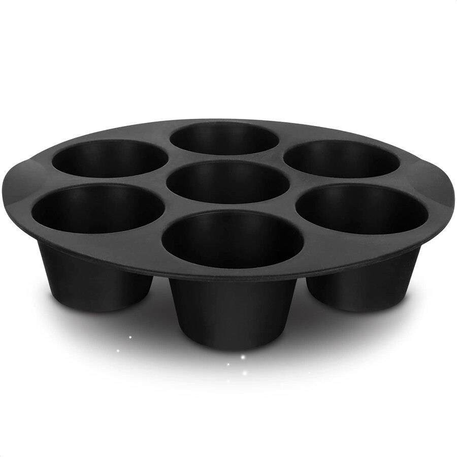 7 Cups Airfryer Silicone Muffin Pan Cupcake Mold for 3.5 to