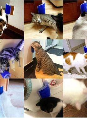 Cat Scratcher Massager for Cats Scratching Pets Brush Remove