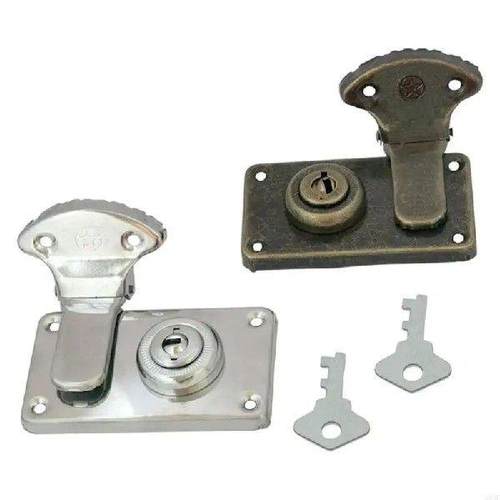 4pcs Sturdy Bronze Locking Mechanism Accessory for