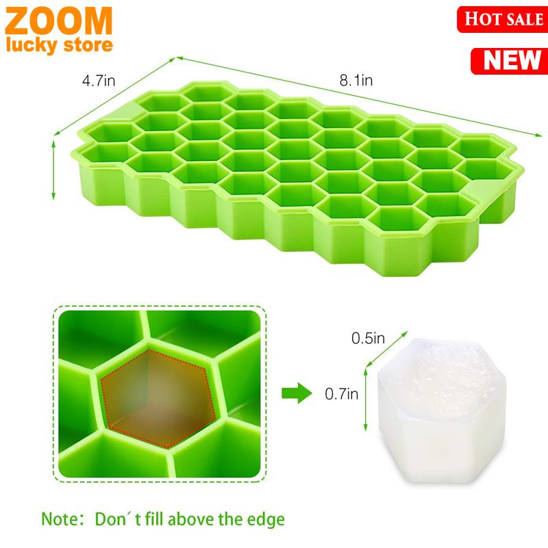 Ice Cube Maker Silicones Ice Mould Honeycomb Ice Cube Tray