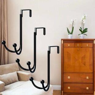 Bedroom Door Hooks Clothes Hanging Rack Over The Door Metal