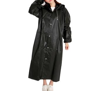 Hat Raincoat Poncho Slicker Buttons With Men Women EVA 1pc