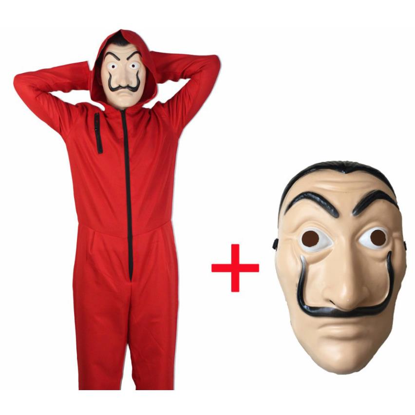 Money Heist / La Casa De Papel Salvador Dali adult costume