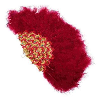 Home Decor Handheld Fan Wedding Plumage Gift Miss