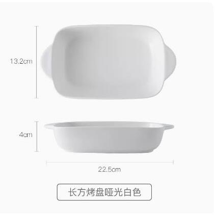 home oven rice plate baking utensils western dish bowl