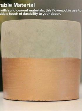 Cement Planters Pot Succulent Flowerpot Plants Container