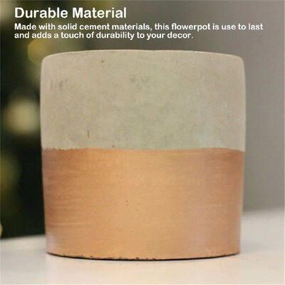 Cement Planters Pot Succulent Flowerpot Plants Container