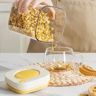 380/1100/1800ml Airtight Food Storage Container Press-type