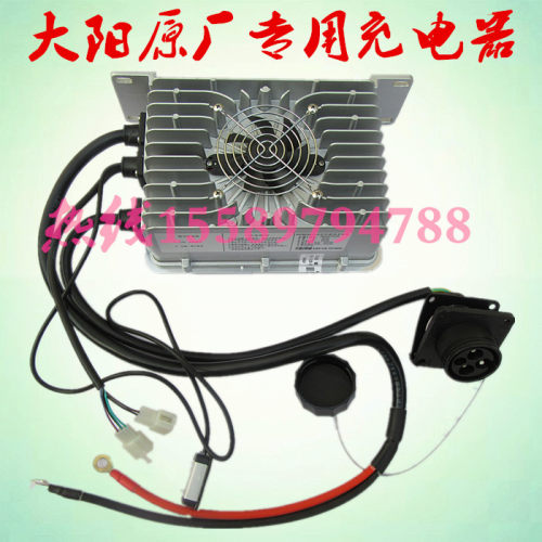 新品大阳四轮电动汽车充电器四座天力60Fv72v永源轿车配件巧客602
