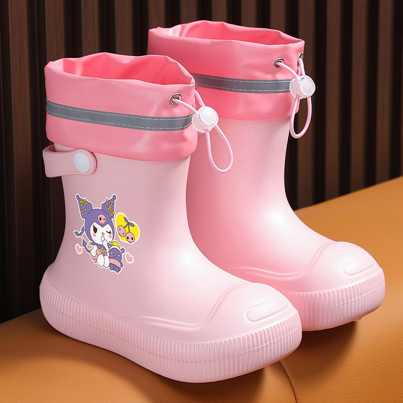 女童雨鞋2026新款儿童保暖厚底女孩防滑耐磨防水水鞋男孩雨靴,童鞋/婴儿鞋/亲子鞋,雨靴,淘宝优惠券,粉丝福利购,淘宝优惠卷