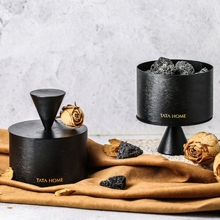 经典款 铁罐 香薰火山岩扩香石室内持久家用高级无火熏香礼物摆件