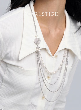 PEARLSTIGE玫瑰四重奏串珠项链