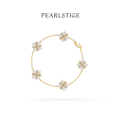 PEARLSTIGE四合五花手链