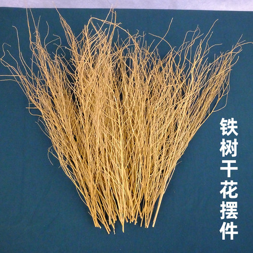 铁树叶干花婚庆花艺橱窗装饰
