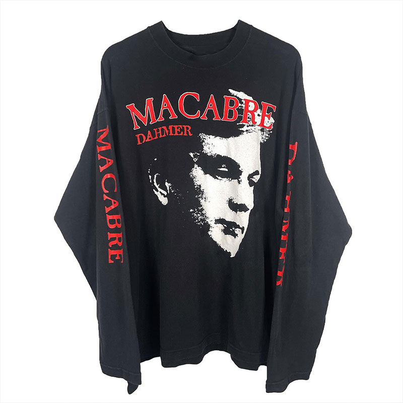 Vintage美式发烧友长袖T恤