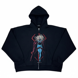 Berserk剑风传奇高街美潮小众无性别款适配情侣休闲暗黑开衫卫衣