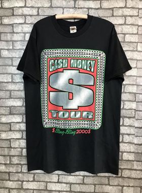 说唱歌手50 Cent2007歌曲I Get Money重磅短袖嘻哈Rapper穿搭T恤