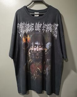Cradle of Filth流行乐队美式复古印花宽松显瘦摇滚男女情侣短袖T
