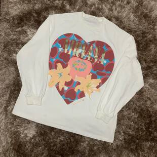 涅槃乐队Nirvana摇滚美式复古潮流欧美 vintage宽松重磅长袖T恤