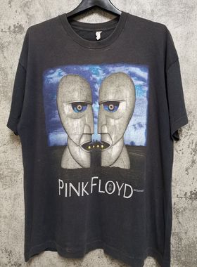 平克弗洛伊德Pink Floyd1994The Division Bell高街T恤做旧短袖