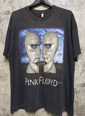 平克弗洛伊德Pink Floyd1994The Division Bell高街T恤做旧短袖