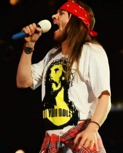 Rose同款 Roses主唱Axl Kill Your 枪炮与玫瑰Guns Idols短袖