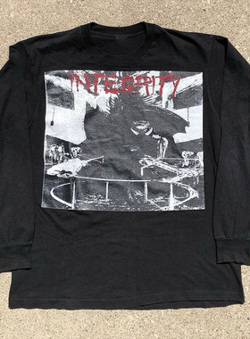 ElectronicNomad90年代Obituary重磅Vintage美式街头长袖T恤